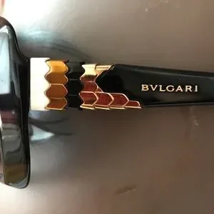 BVLGARI | Accessories | Bvlgari Black 833 Sunglasses Gold  display picture 2
